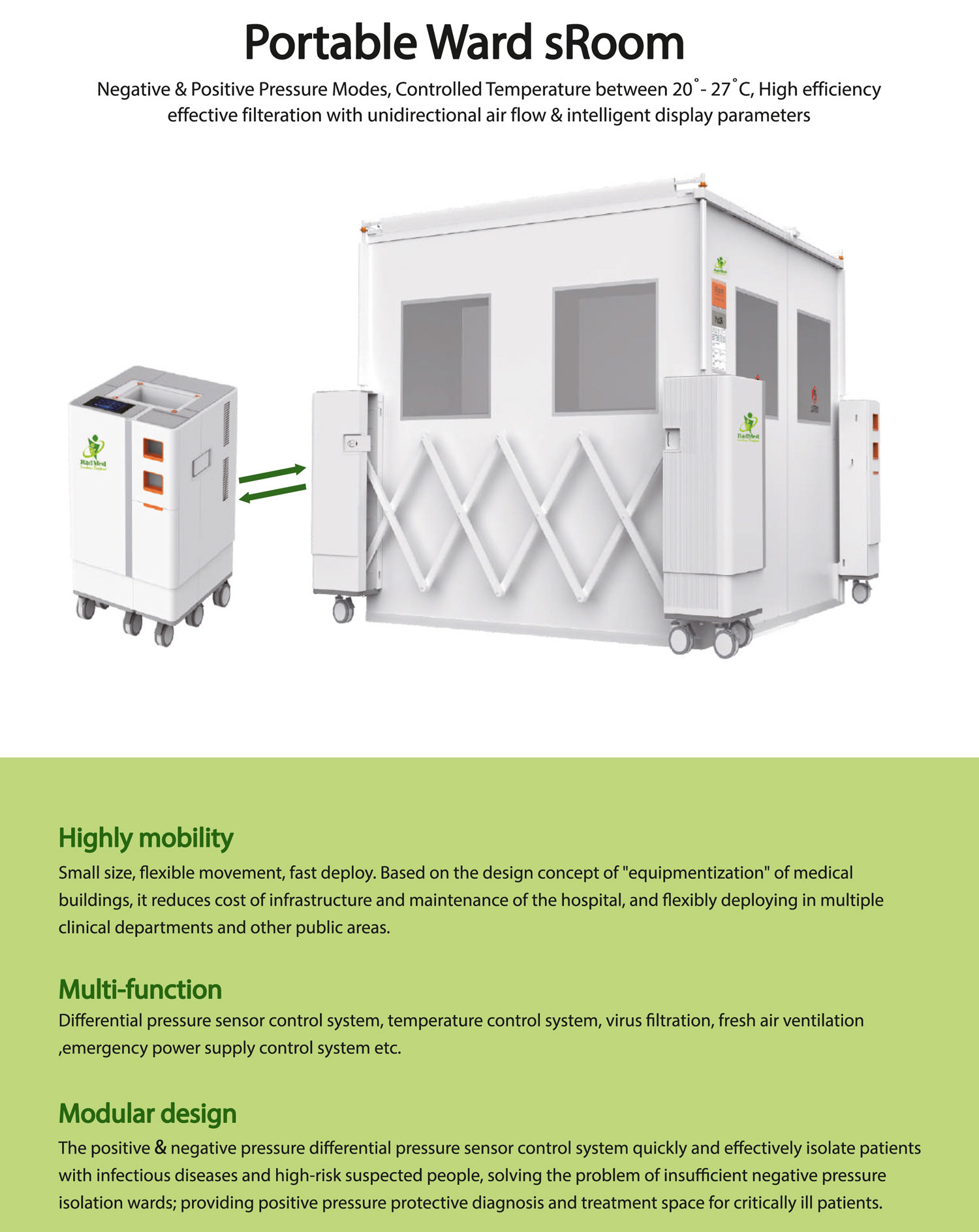 Portable Ward sRoom